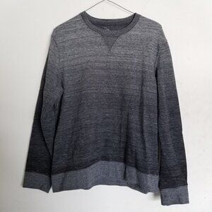 Marc Anthony Striped Ombre Cotton Sweatshirt Sz XL